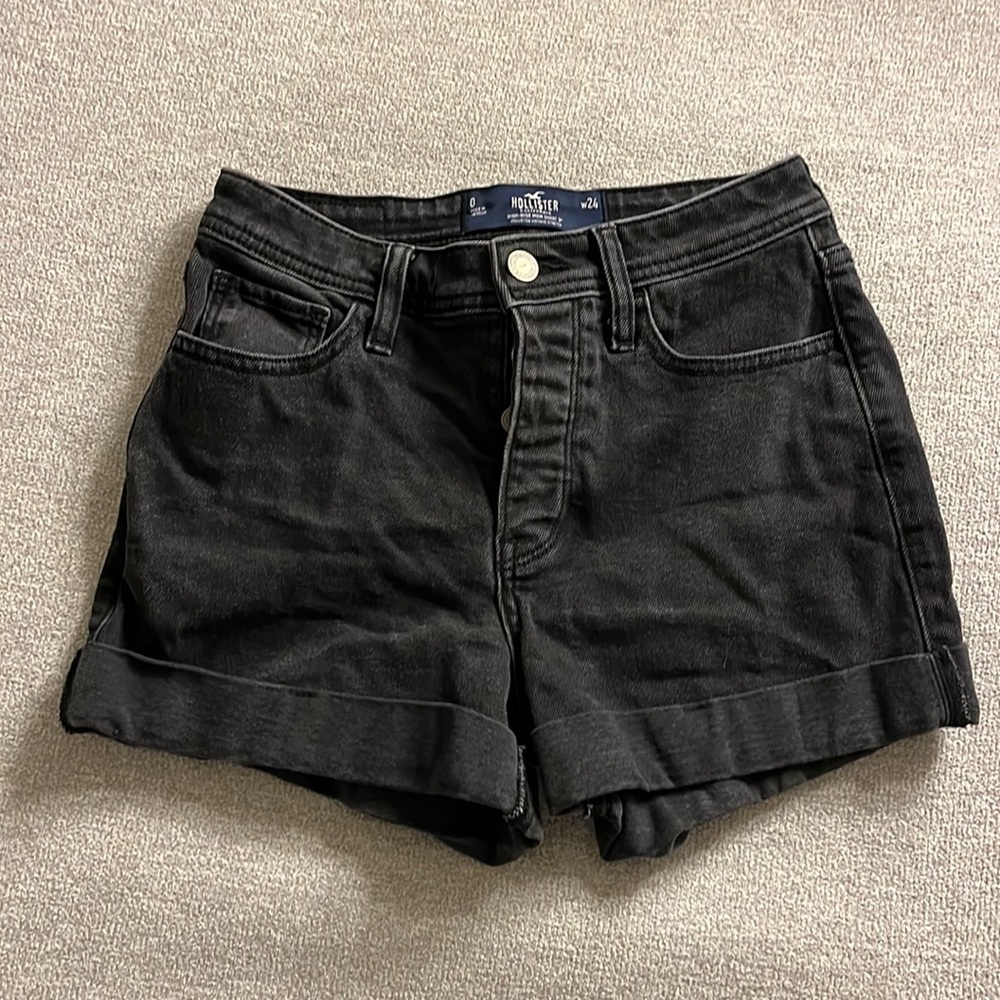 High rise mom shorts